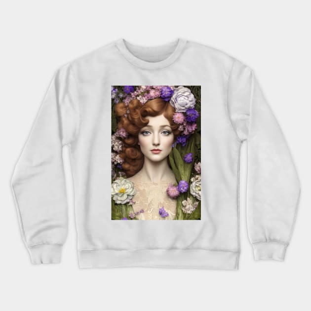 Ostara Crewneck Sweatshirt by PurplePeacock